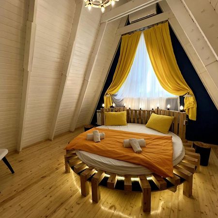 Qafqaz Mountside Chalet Gabala Ngoại thất bức ảnh