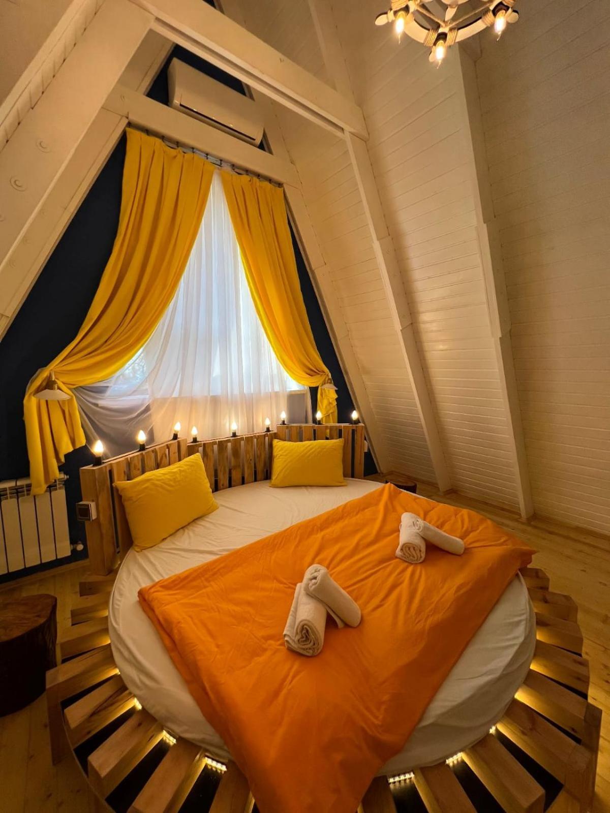 Qafqaz Mountside Chalet Gabala Ngoại thất bức ảnh