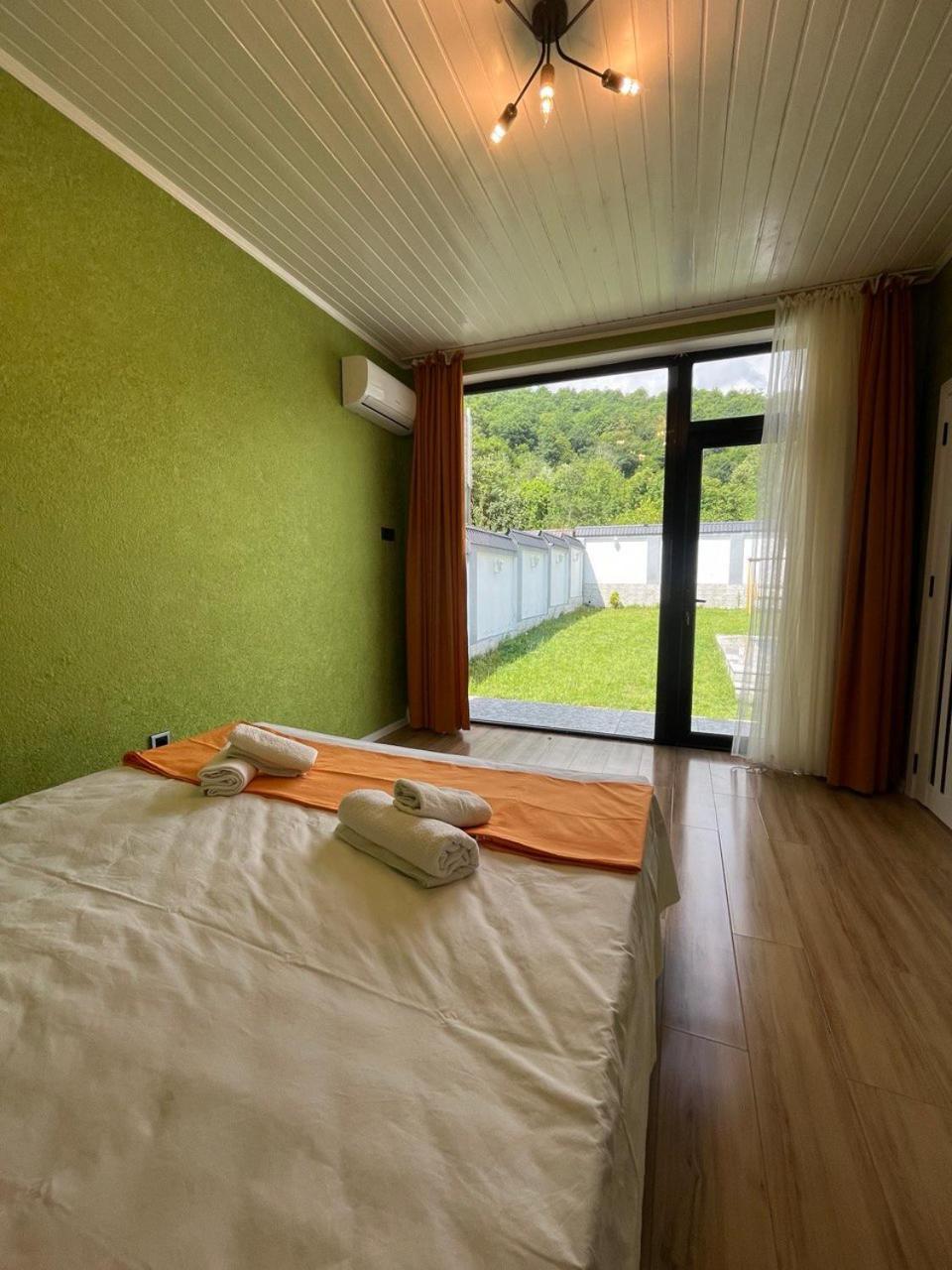 Qafqaz Mountside Chalet Gabala Ngoại thất bức ảnh